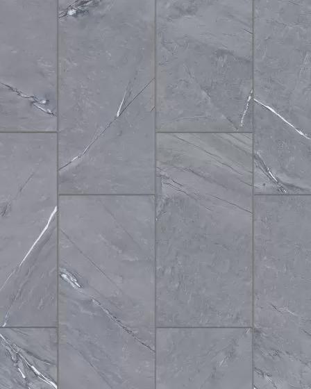 Prati Breccia Grey Honed Glazed Porcelain 12"x24" Field TIle