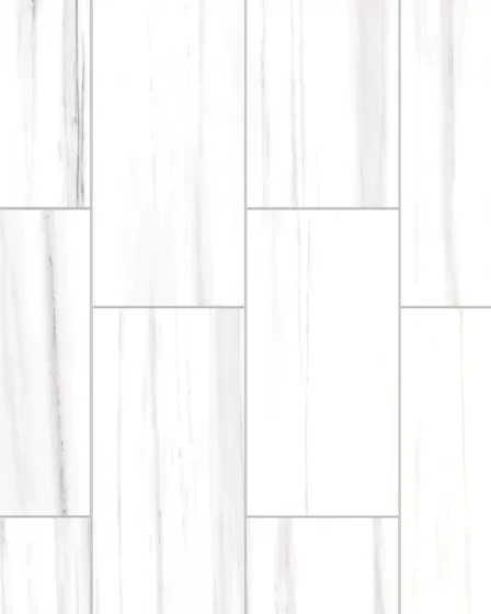 Prati Dolomite Polished Glazed Porcelain 12"x24" Field TIle