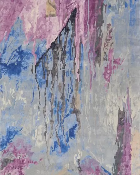 Prismatic PRS11 Grey Multicolor 2'x3' Area Rug