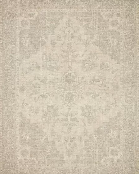 Priya PRY-04 Ivory/Grey Area Rug
