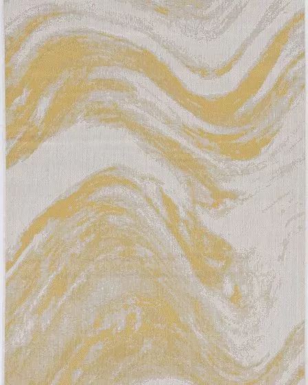 Provo 5764 Ivory/Gold Strokes Area Rug