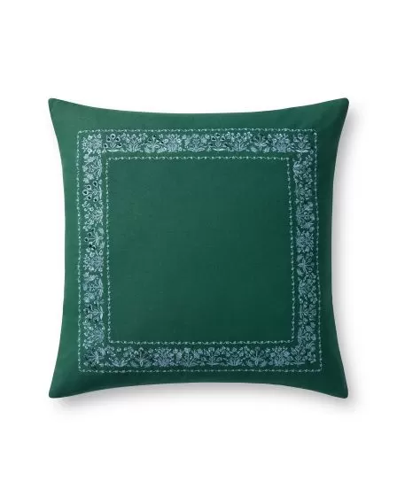 Estee Border PRP0062 Green 22" Pillow