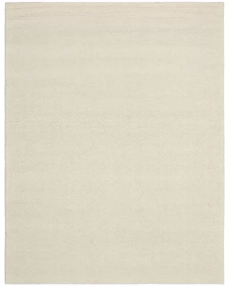 Pure Rows ROW01 Ivory 5'3"x7'3" Area Rug