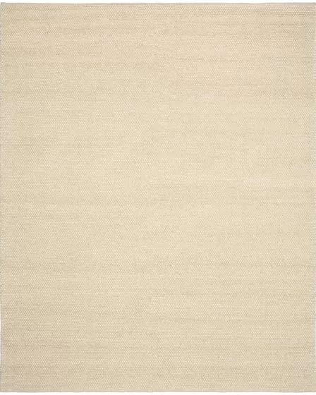 Pure Rows ROW01 Ivory Beige 5'3"x7'3" Area Rug
