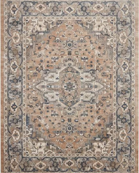 Quarry QUA05 Beige/Grey Area Rug