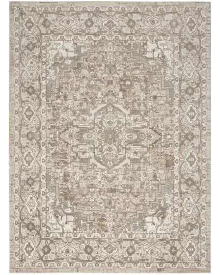 Quarry QUA05 Beige Area Rug