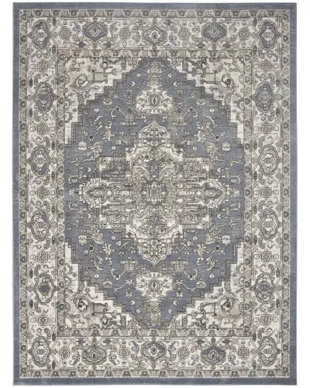 Quarry QUA05 Blue Area Rug