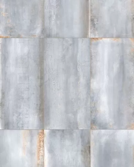 Radiate Silver Matte Porcelain Tile