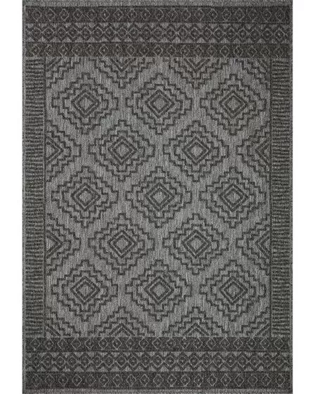 Rainier RAI-06 Grey/Charcoal Area Rug