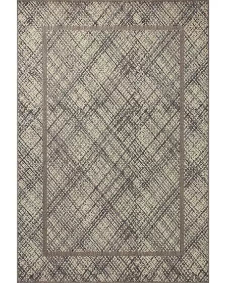 Rainier RAI-10 Ivory/Charcoal Area Rug