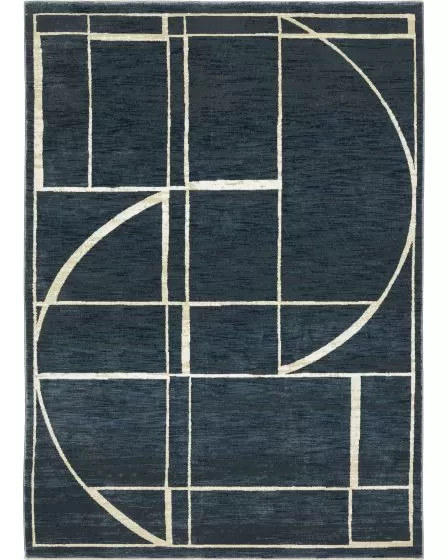 Reed RE04B Blue Area Rug