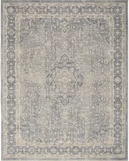 Retreat RET02 Blue 5'3"x7'6" Area Rug
