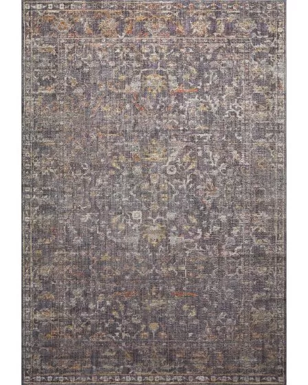 Rosemarie ROE-04 Graphite/Multi Area Rug