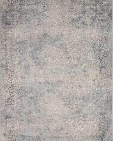 Rustic Textures RUS09 Ivory/Light Blue Area Rug