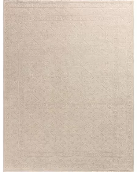 Ruth RTH-01 Ivory/Ivory Area Rug