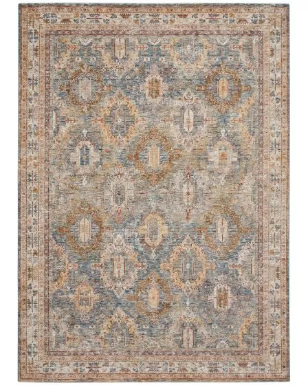 Sahar SHR01 Blue Area Rug