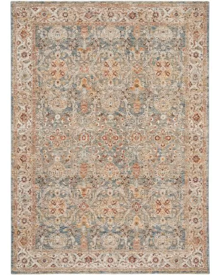 Sahar SHR03 Blue Area Rug