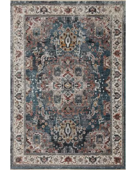 Samra SAM-04 Slate/Multi Area Rug