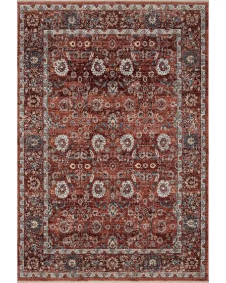 Samra SAM-07 Brick/Multi Area Rug