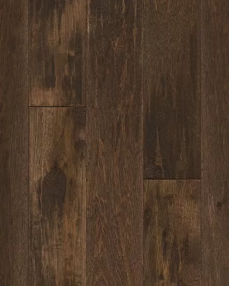 American Scrape 5" Solid Hickory River House Hardwood