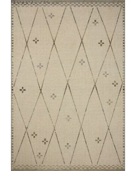 Saylor SAY-01 Ivory/Pebble 2'3"x3'9" Area Rug