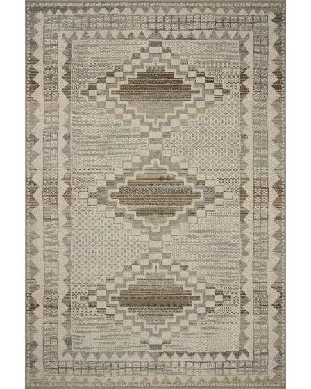 Saylor SAY-02 Ivory/Granite 2'3"x3'9" Area Rug