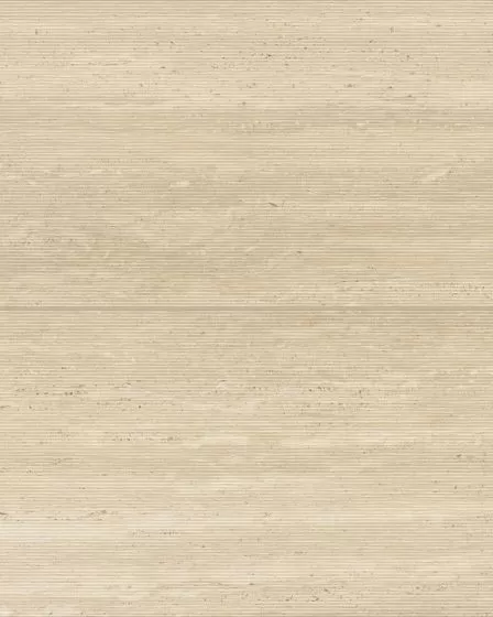 Sensi Roma Cream Satin Glazed Porcelain 24"x48" Wave Deco Tile