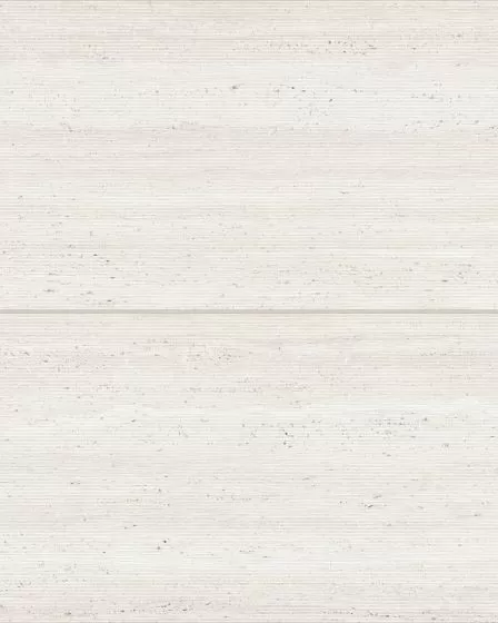 Sensi Roma White Satin Glazed Porcelain 24"x48" Wave Deco Tile