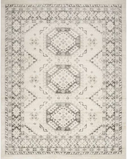 Serenity Home SRH01 Ivory Grey Area Rug