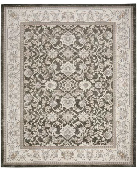 Serenity Home SRH02 Ivory Grey Blue Area Rug