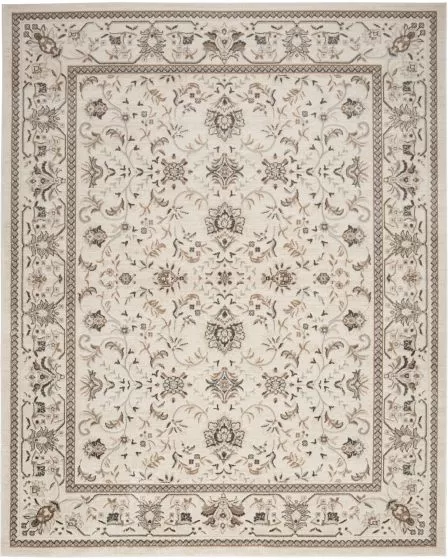 Serenity Home SRH02 Ivory Mocha Area Rug