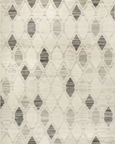 Serenity Home SRH08 Beige Grey Area Rug