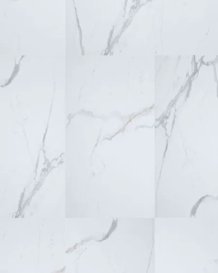 Signature Wall Solutions Carrara Marble PVC Tile
