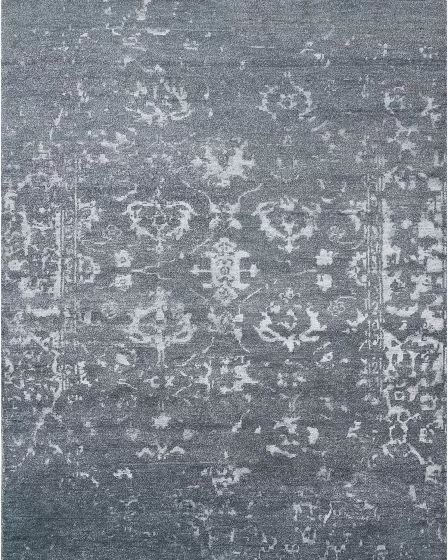 Silk Shadows SHA15 Blue Stone Area Rug