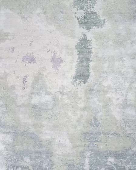 Silk Shadows SHA22 Blue Green 2'x3' Area Rug