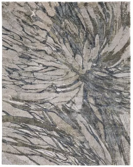 Skyview 39Q8F Gray/Green/Ivory Area Rug