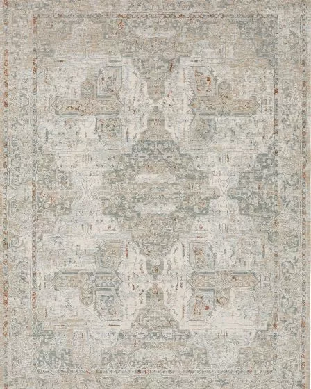 Solitude Via Salaria Cream Beige Area Rug
