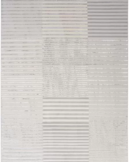 Splash BSK04 Silver Grey 5'3"x7'3" Area Rug