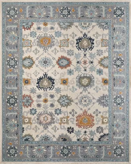 Springfield 8A46F Blue/Gray/Ivory Area Rug