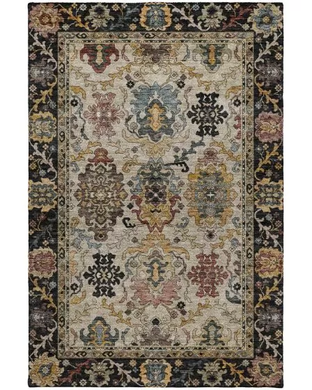 Silk Road SR5 Black 10'x14' Area Rug
