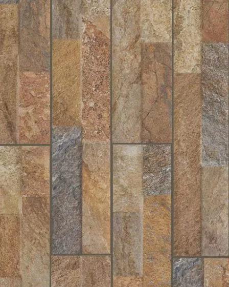 Stacked Slate Adobe Porcelain Tile