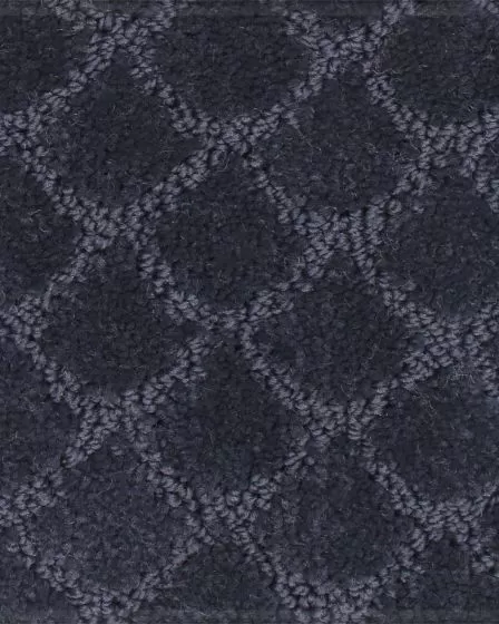 Subtle Etching Dark Blue Carpet