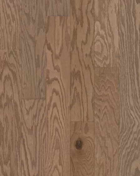 Eclectic Red Oak Art Deco 5" Hardwood