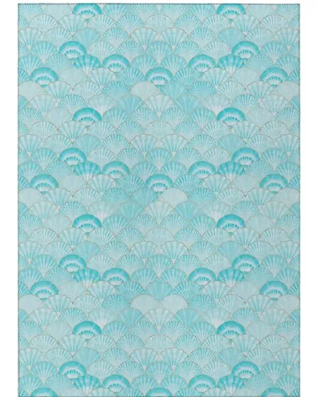 Seabreeze SZ2 Teal Area Rug