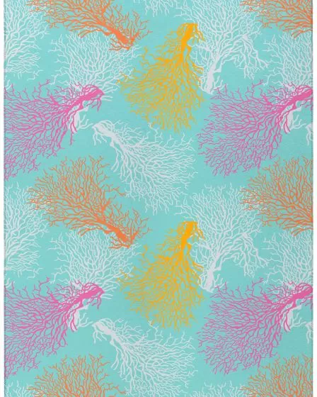 Seabreeze SZ3 Teal Area Rug