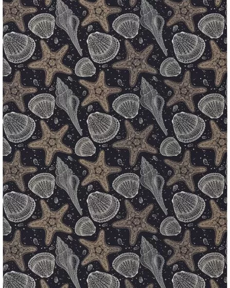 Seabreeze SZ4 Black Area Rug
