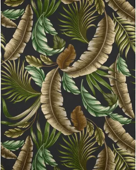 Tropics TC1 Black Area Rug
