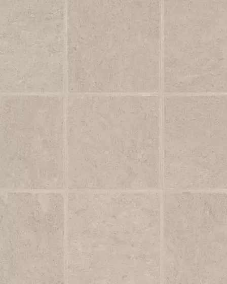 Thaddeus Almond Matte Glazed Porcelain 4"x4" Mosaic Tile