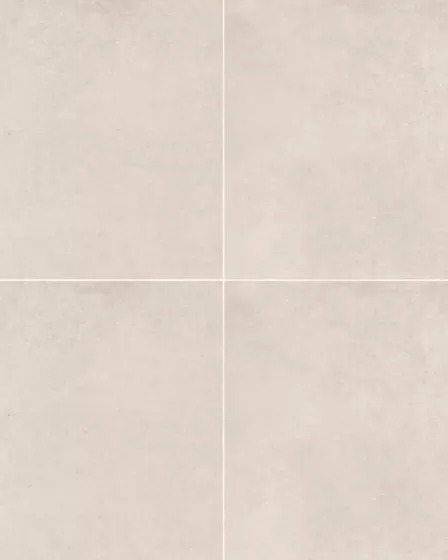 Thaddeus Creme Matte Glazed Porcelain 32"x32" Field Tile