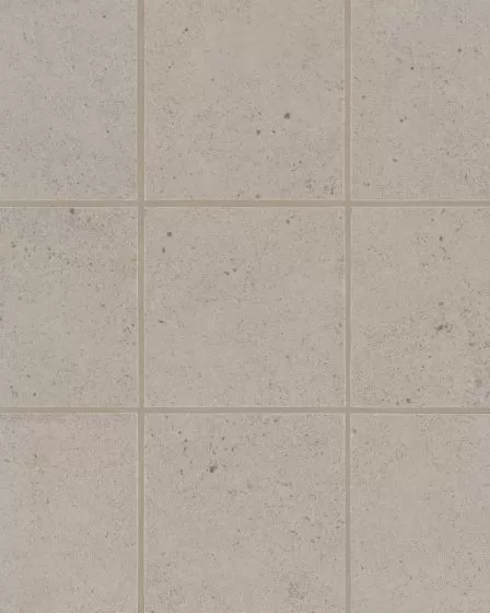 Thaddeus Taupe Matte Glazed Porcelain 4"x4" Mosaic Tile